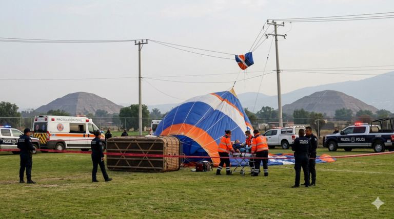 El siniestro de Teotihuacán: crisis de seguridad en el espacio aéreo turístico