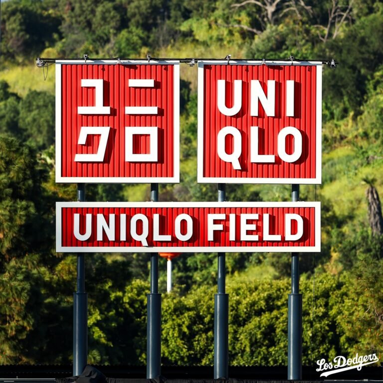 UNIQLO Field revoluciona la identidad comercial en el Dodger Stadium