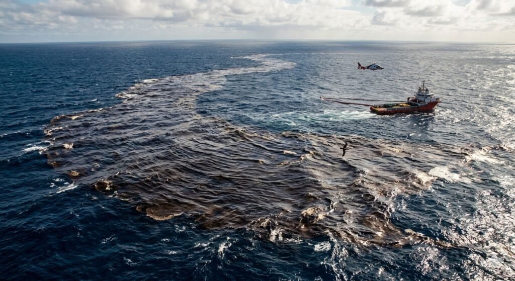 Vigilancia satelital revela la verdad sobre el derrame en el golfo de México