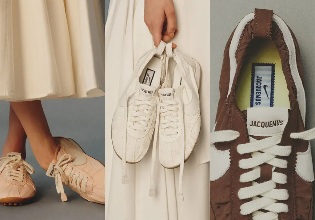 Nike x Jacquemus Moon Shoe redefine el lujo técnico con ADN de 1972