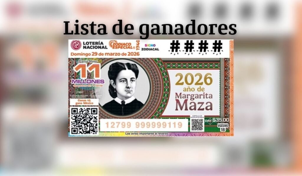 Gana Leo el premio mayor de 11 millones en Sorteo Zodiaco Especial 1740