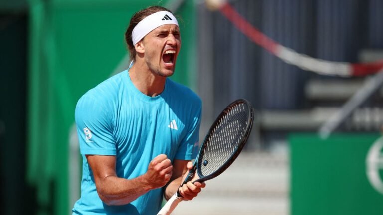 Alexander Zverev frena el avance chileno en un agónico duelo en Montecarlo