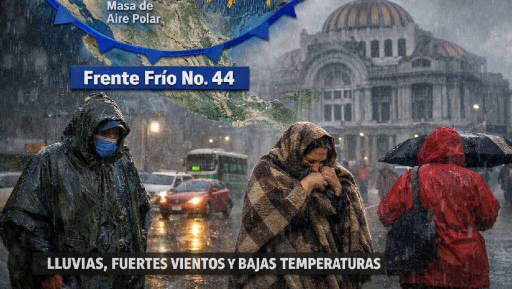 Estrés térmico extremo y frentes fríos paralizan el clima en México