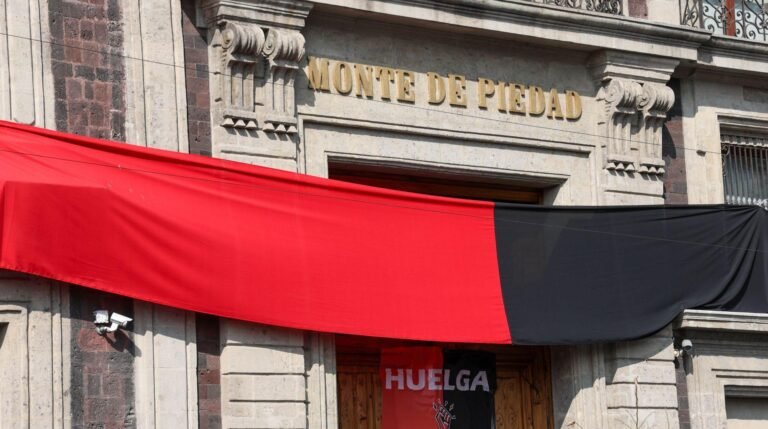 Prolongación de la huelga en Monte de Piedad compromete la entrega de prendas