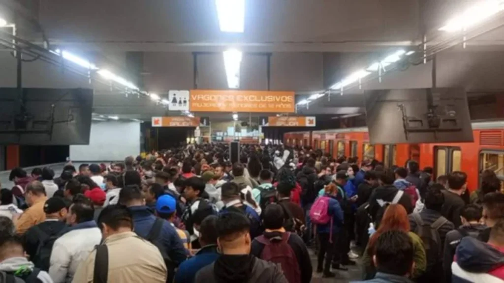 Caos en la Ciudad de México: el colapso del Metro por paros sindicales este 13 de abril