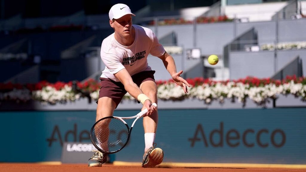 Sinner contra las cuerdas: el colapso táctico en la arcilla de Madrid