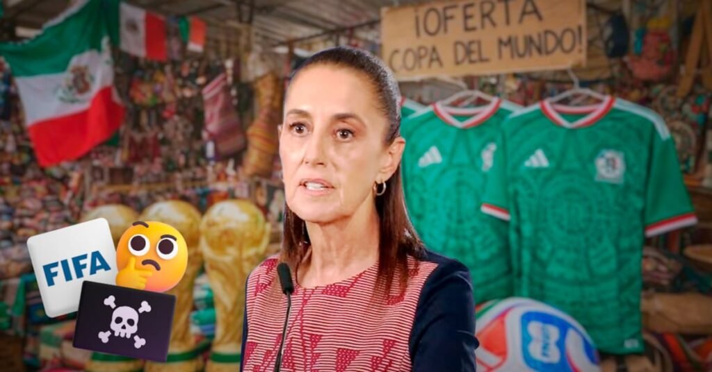 Desafío pirata: Sheinbaum revela silencio de FIFA sobre Mundial 2026