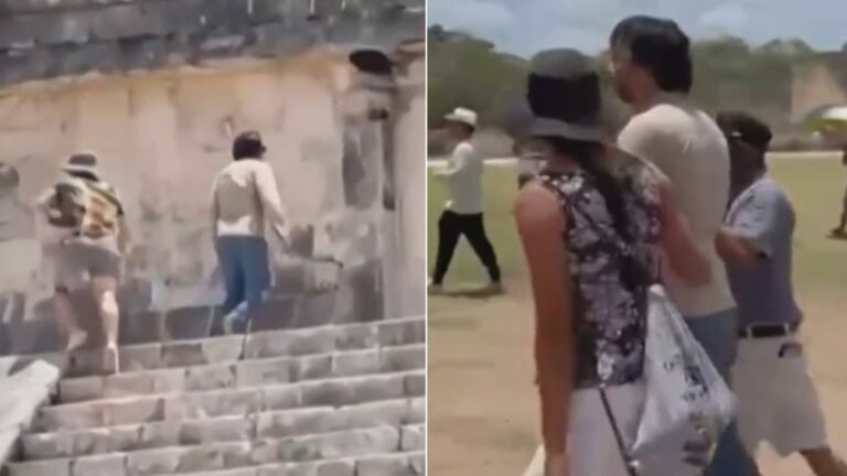 Turistas desafían prohibición en Kukulcán y escalan hacia la multa federal