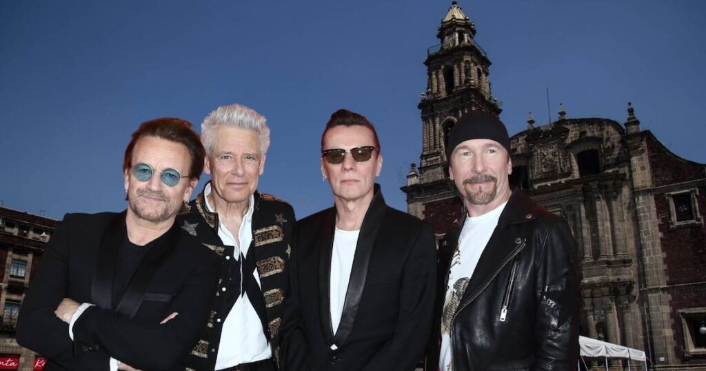 U2 electrifica CDMX con el videoclip de 'Street of Dreams' y nuevo EP