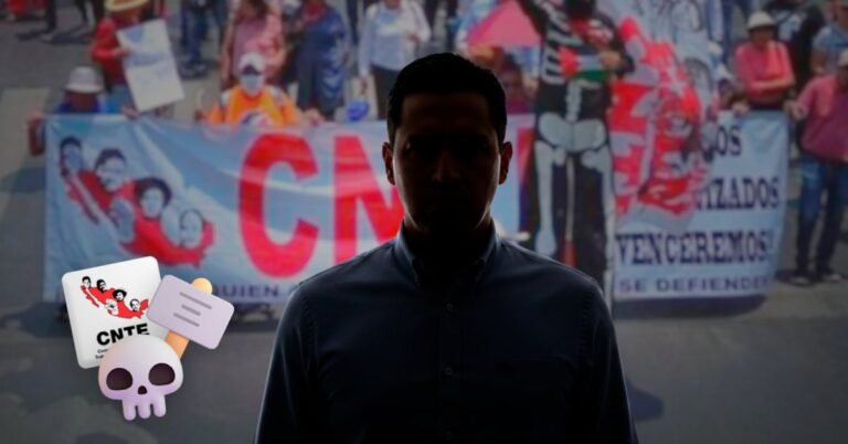 Muerte sacude protesta de CNTE en 5 de Mayo tras bloqueo policial