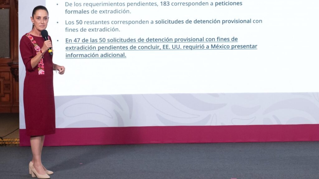 México desafía la nula reciprocidad de EUA en extradiciones