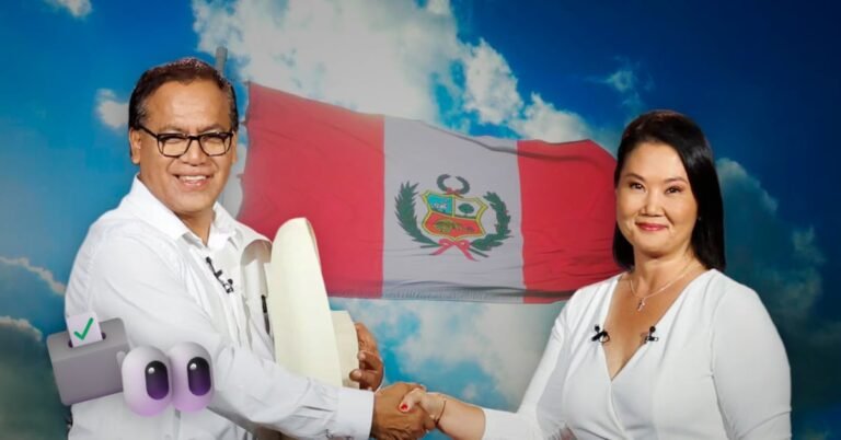 Fujimori arranca ventaja mínima en un Perú polarizado electoralmente