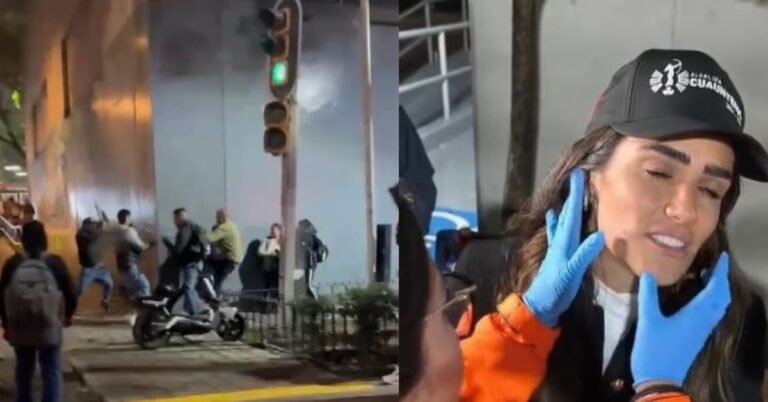 Rojo de la vega: operativo en zona rosa escala a agresión coordinada