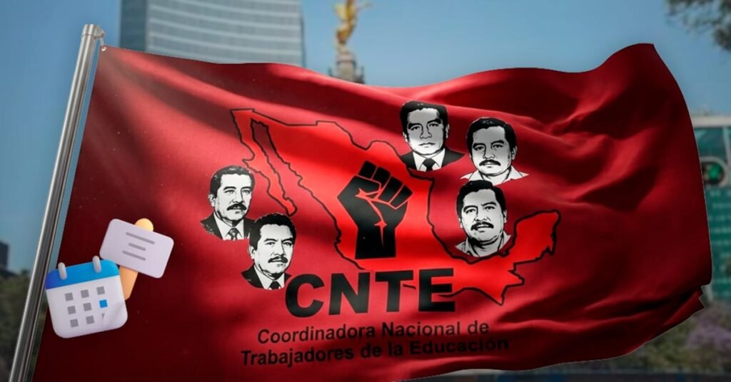 CNTE bloquea Reforma: caos vial escala presión magisterial en CDMX