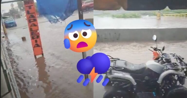 Tecámac: inundaciones masivas exponen la fragilidad urbana y servicios