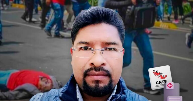 La bala de goma que cegó a un maestro de la CNTE y activa una investigación